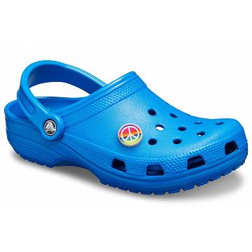 Crocs Classic Clog Sandals Men's Shoes Blue | Australia 0700BEXC